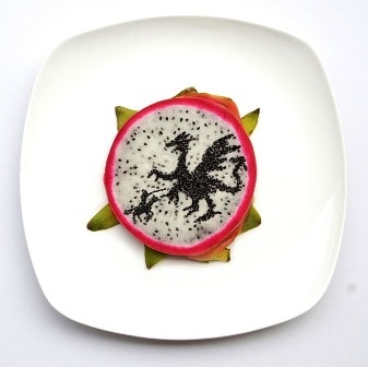 Tranh nghệ thuật “dệt” từ thực phẩm - 19 An Tử